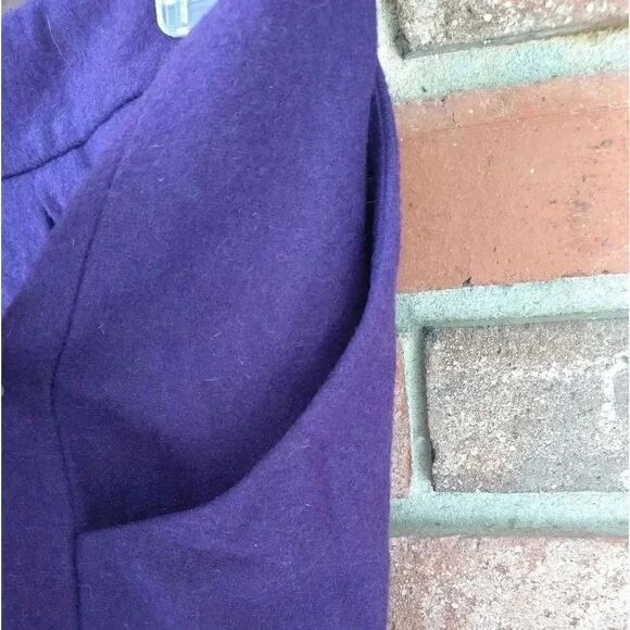 Simply Vera Purple wool skirt - Picture 3 of 4